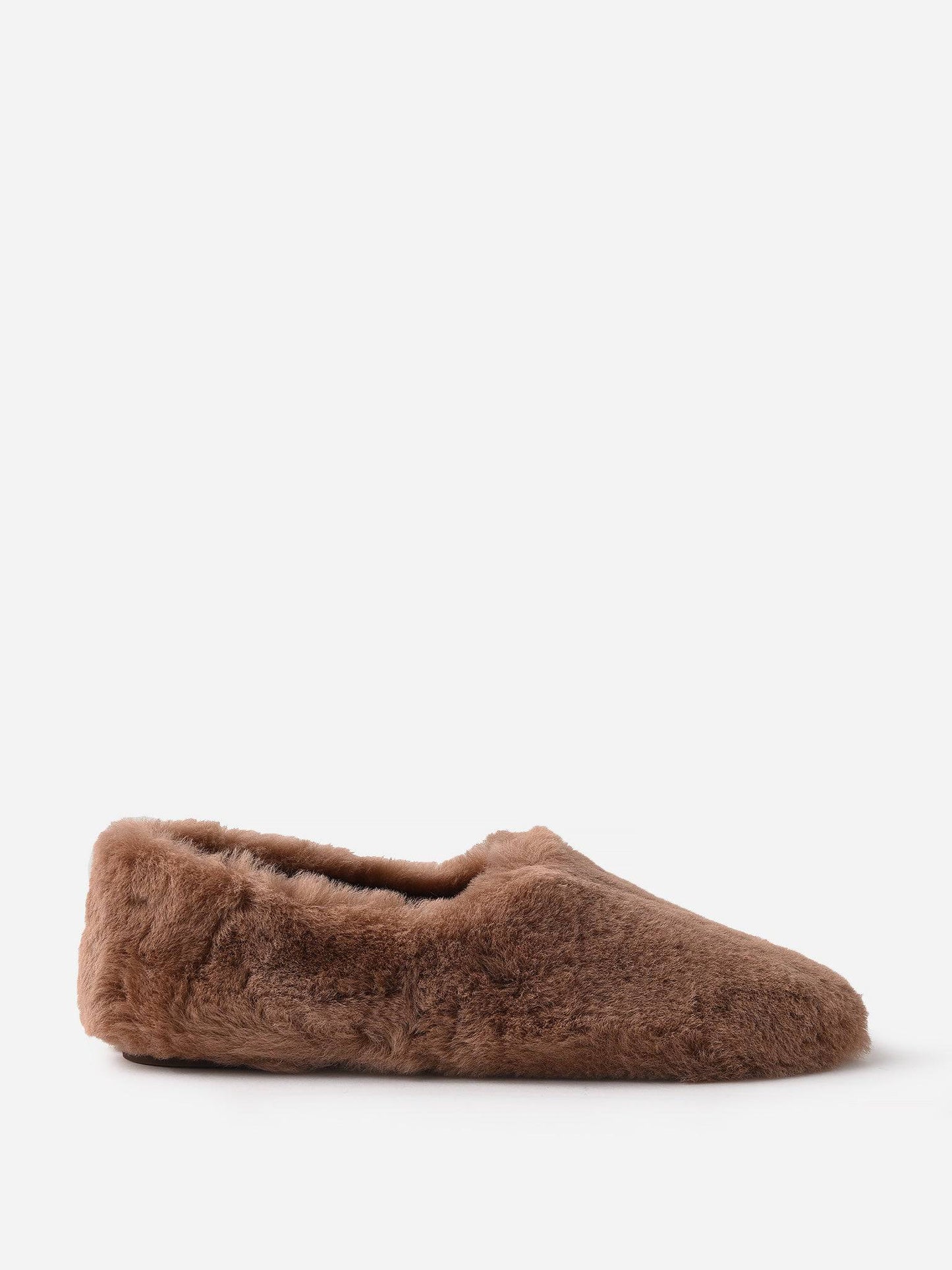 Vince Women's Emet Shearling Smoking Slipper - Saint Bernard