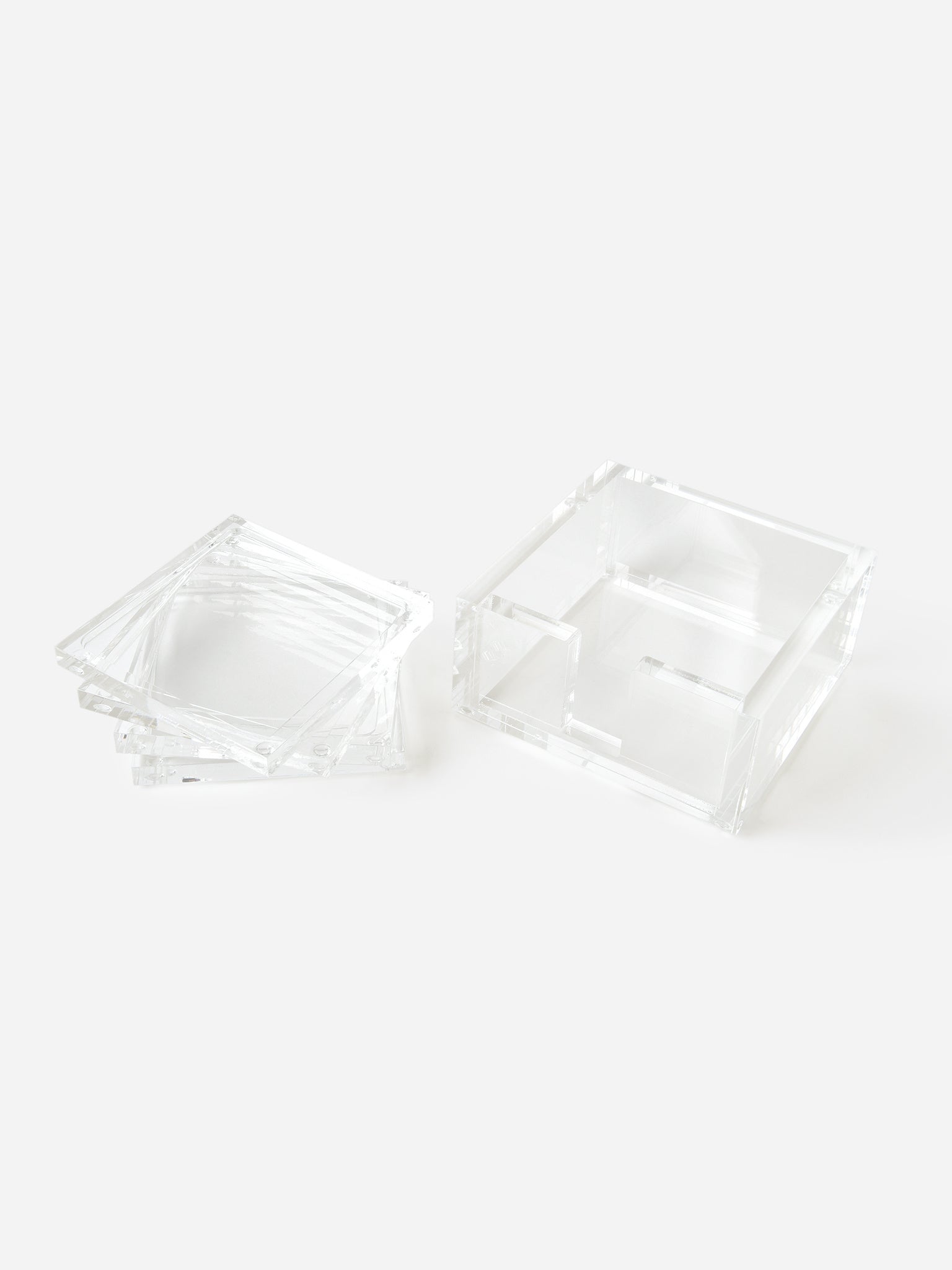 TIZO Acrylic Coaster Set - Saint Bernard
