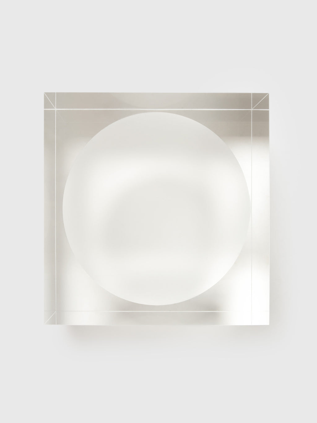 TIZO Acrylic Frosted Bowl - Saint Bernard