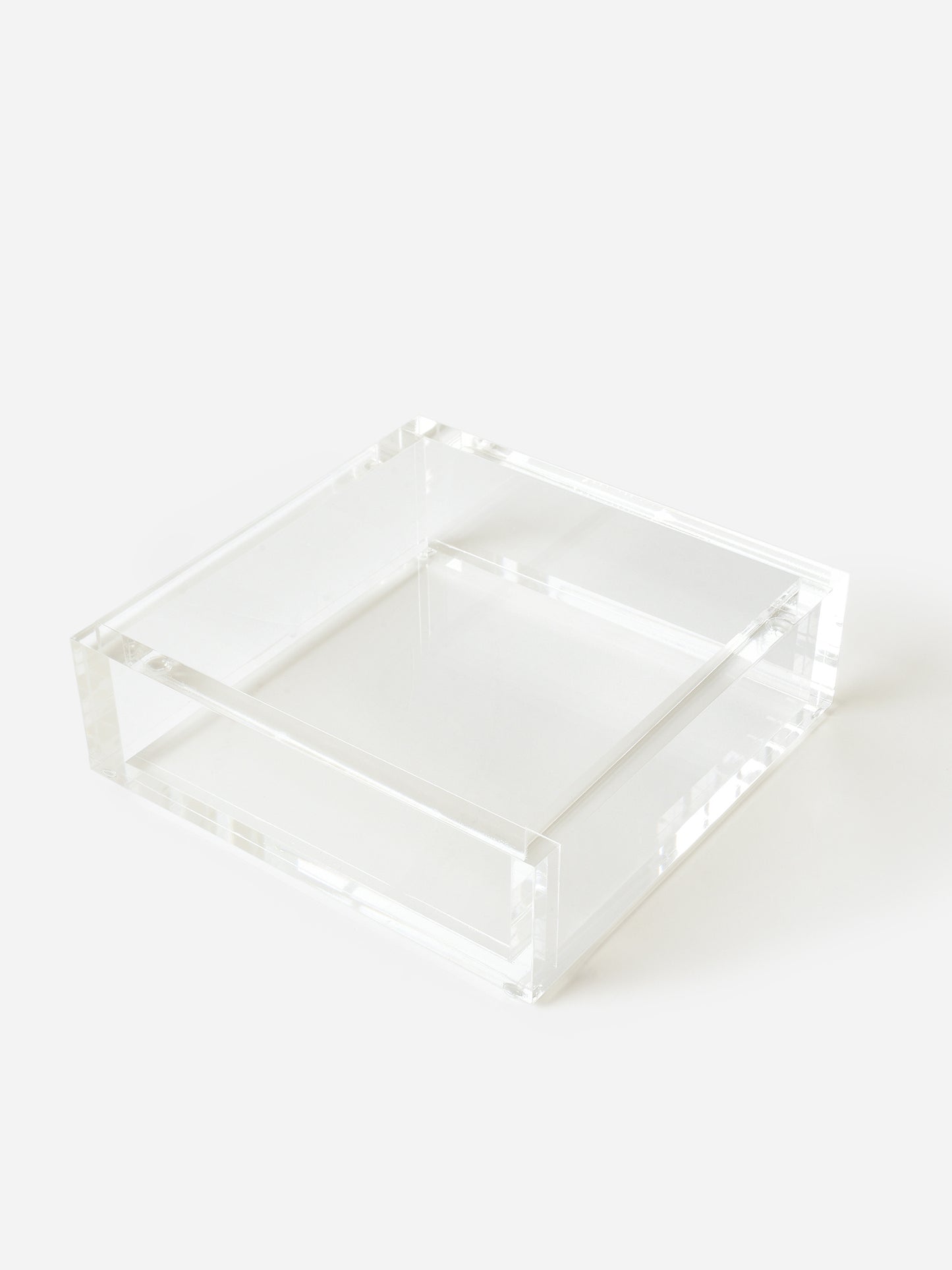 TIZO Acrylic Cocktail Napkin Tray - Saint Bernard