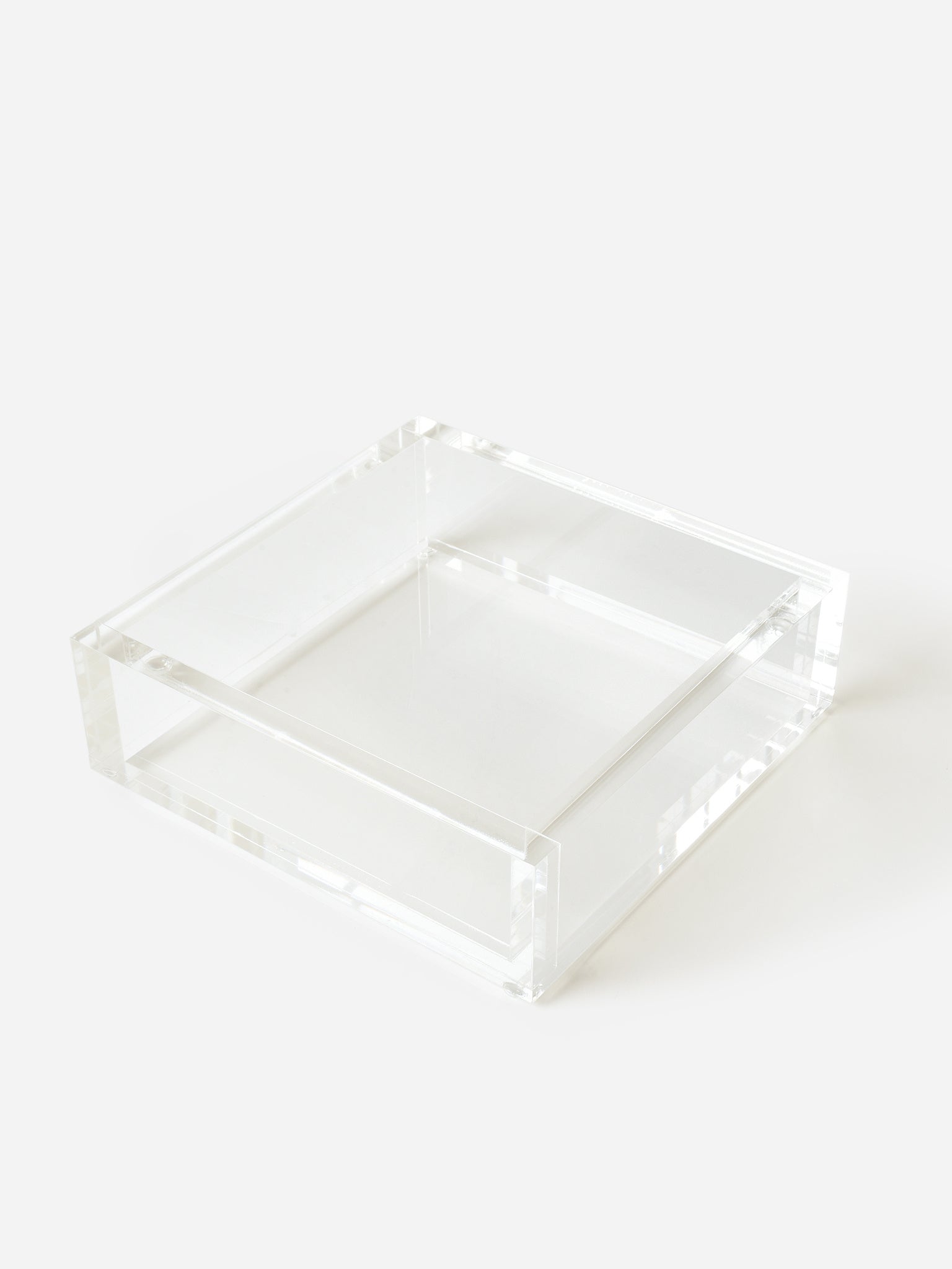 TIZO Acrylic Cocktail Napkin Tray - Saint Bernard