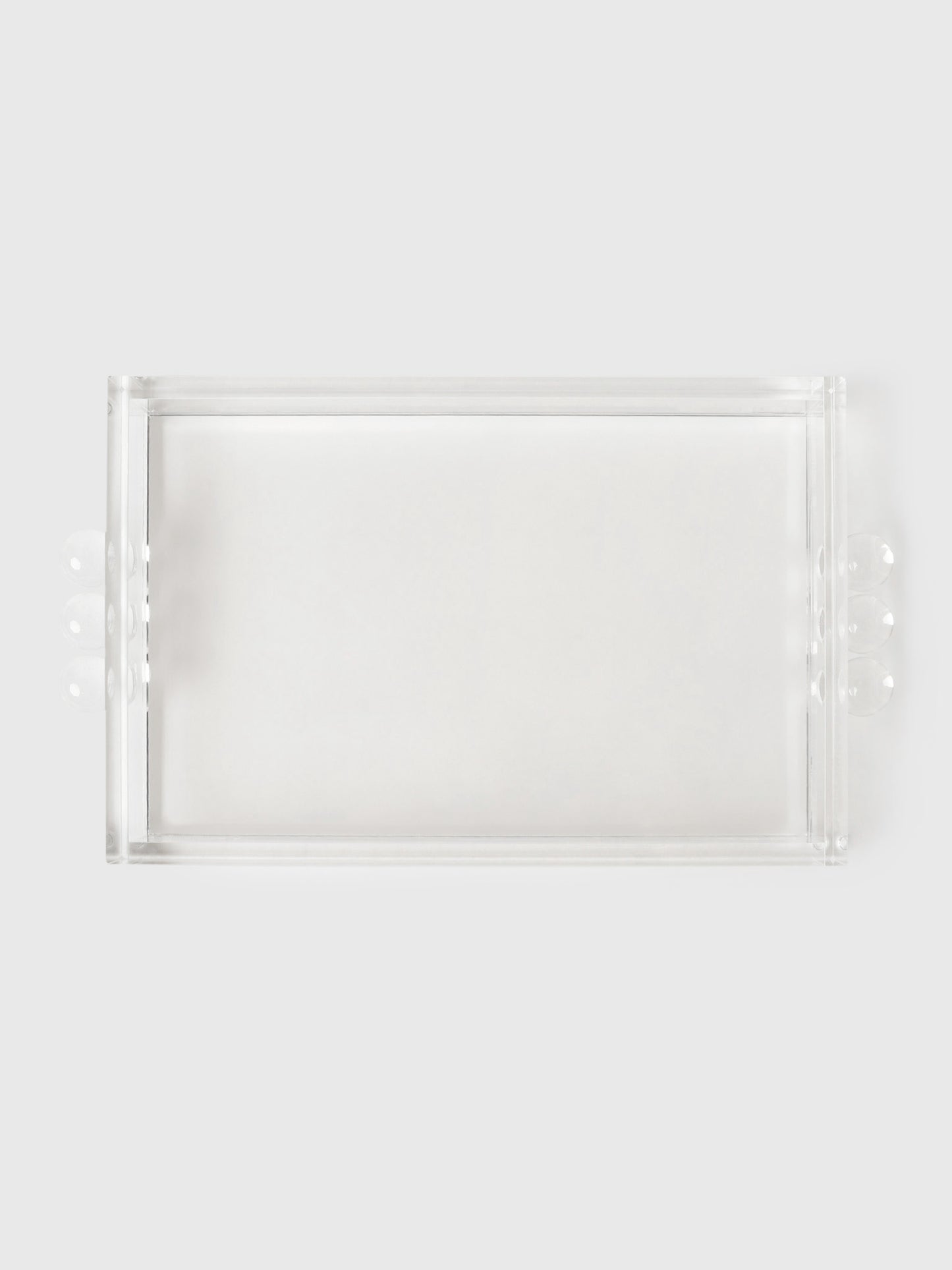TIZO Acrylic Bubble Handles Tray - Saint Bernard