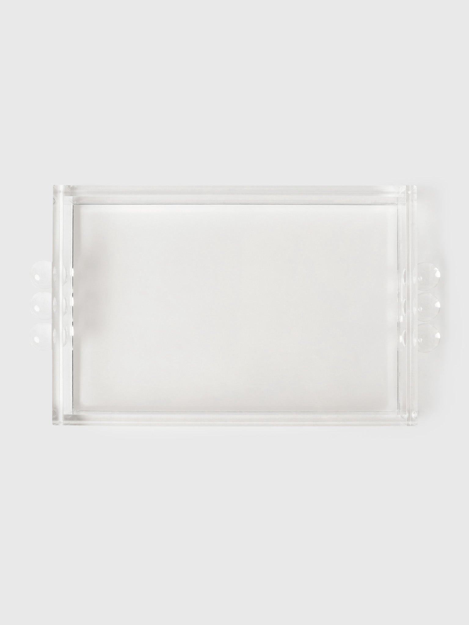 TIZO Acrylic Bubble Handles Tray - Saint Bernard
