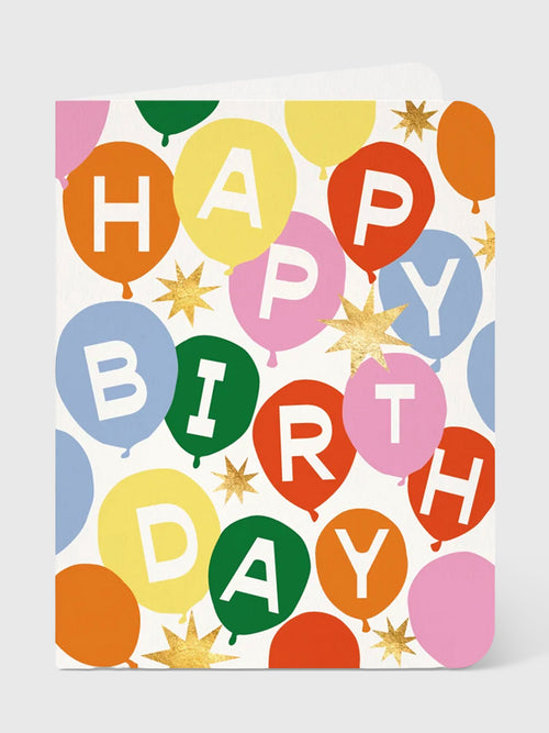 Half Penny Postage Birthday Card - Saint Bernard