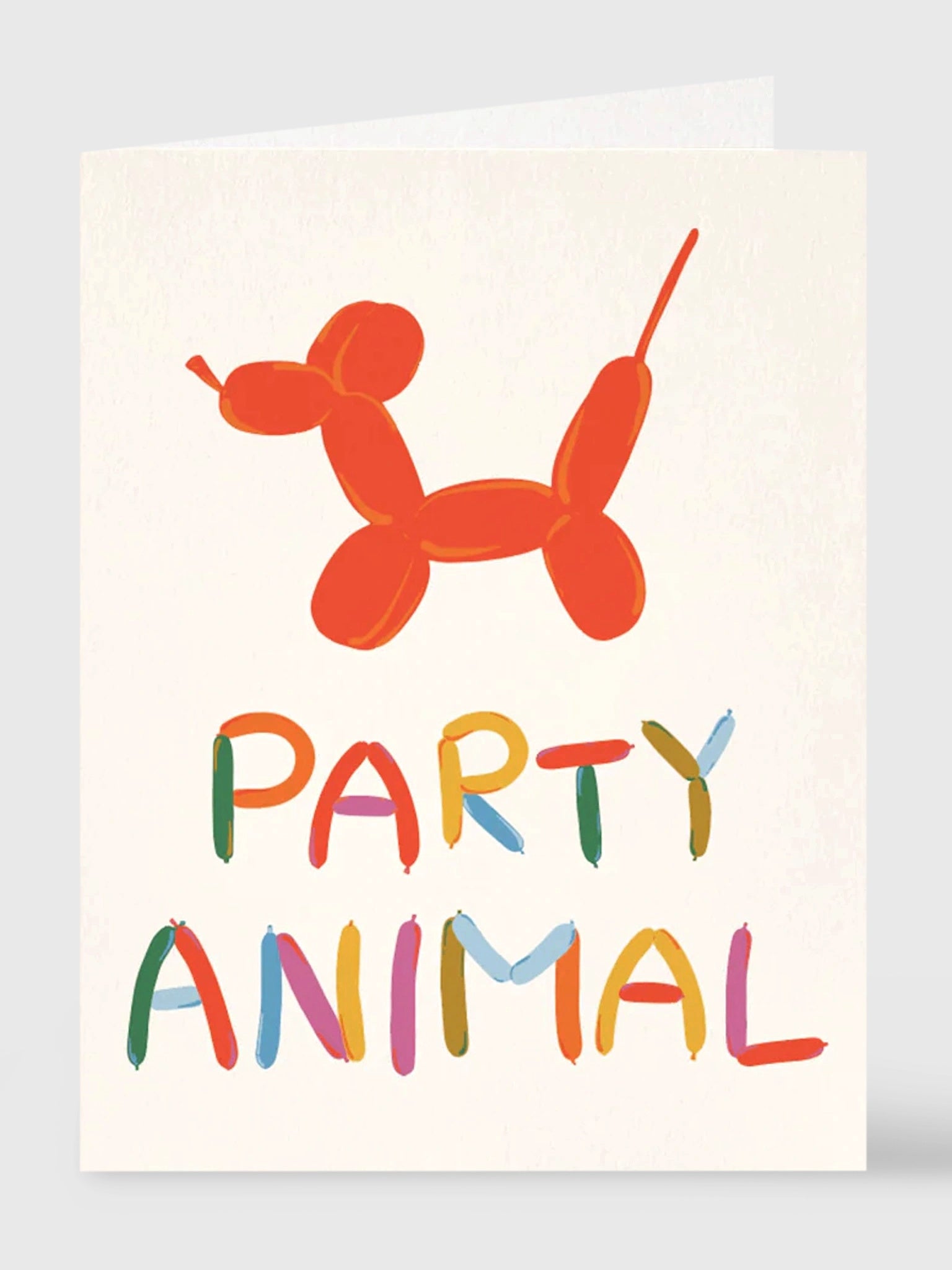 Half Penny Postage Birthday Card - Saint Bernard