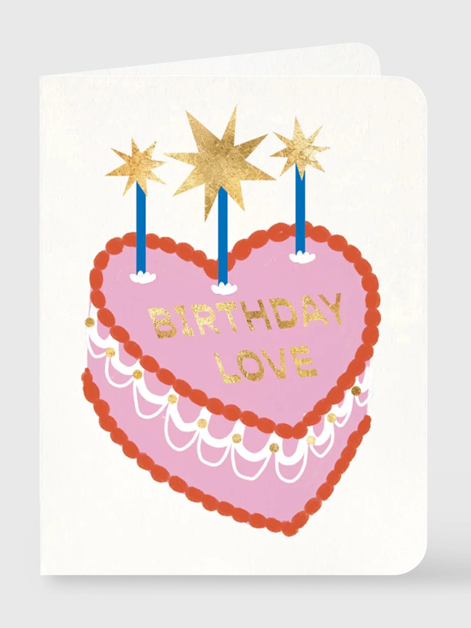 Half Penny Postage Birthday Card - Saint Bernard