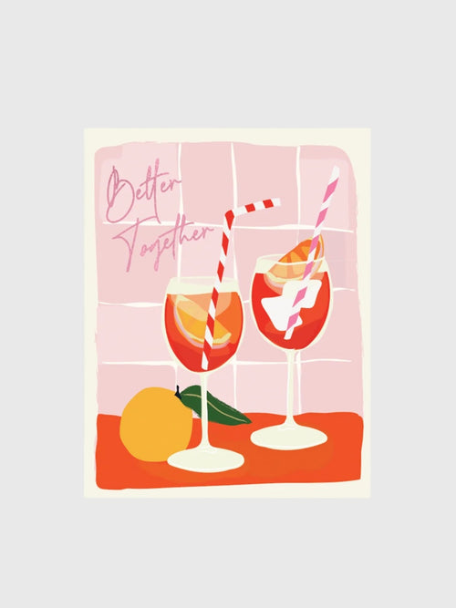 Half Penny Postage Valentine's Day Card