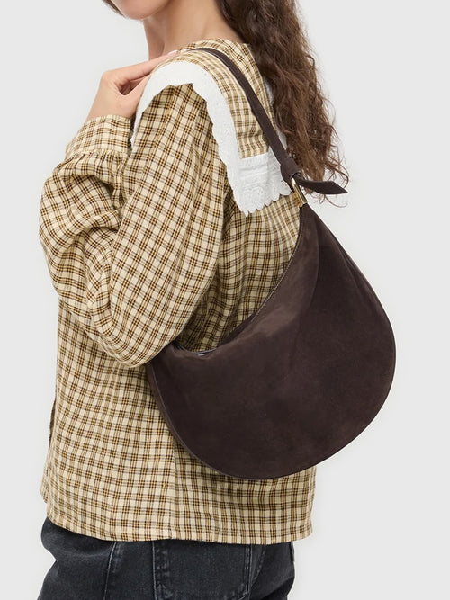 Loeffler Randall Harlow Suede Shoulder Bag