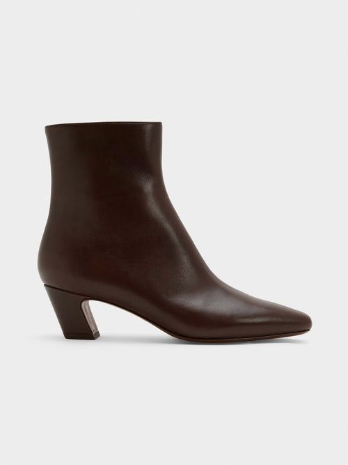 Loeffler Randall Women's Harper Leather Ankle Boot - Saint Bernard