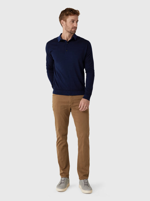 Rye51 Men's The Harrison MerinoMax Polo - Saint Bernard