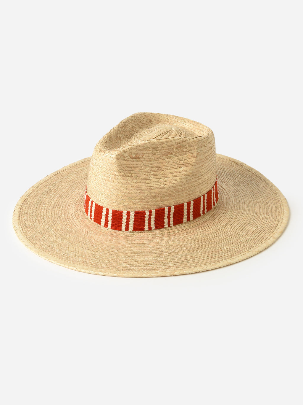 Sunshine Tienda Women's Hemingway Stripe Palm Hat - Saint Bernard