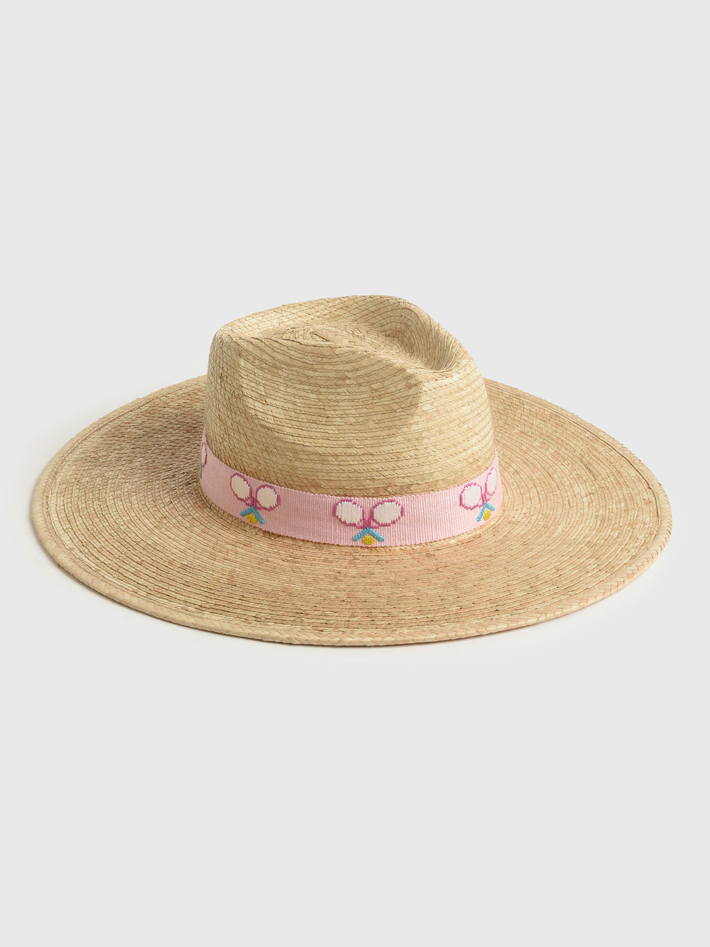 Sunshine Tienda Women's Tennis Racket Palm Hat - Saint Bernard