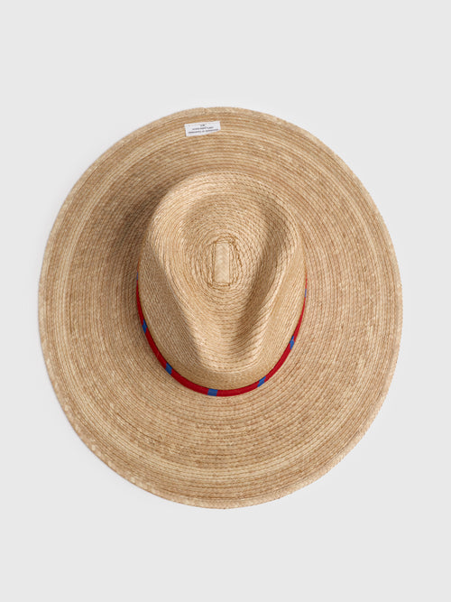 Sunshine Tienda Women's Red & Blue Palm Hat