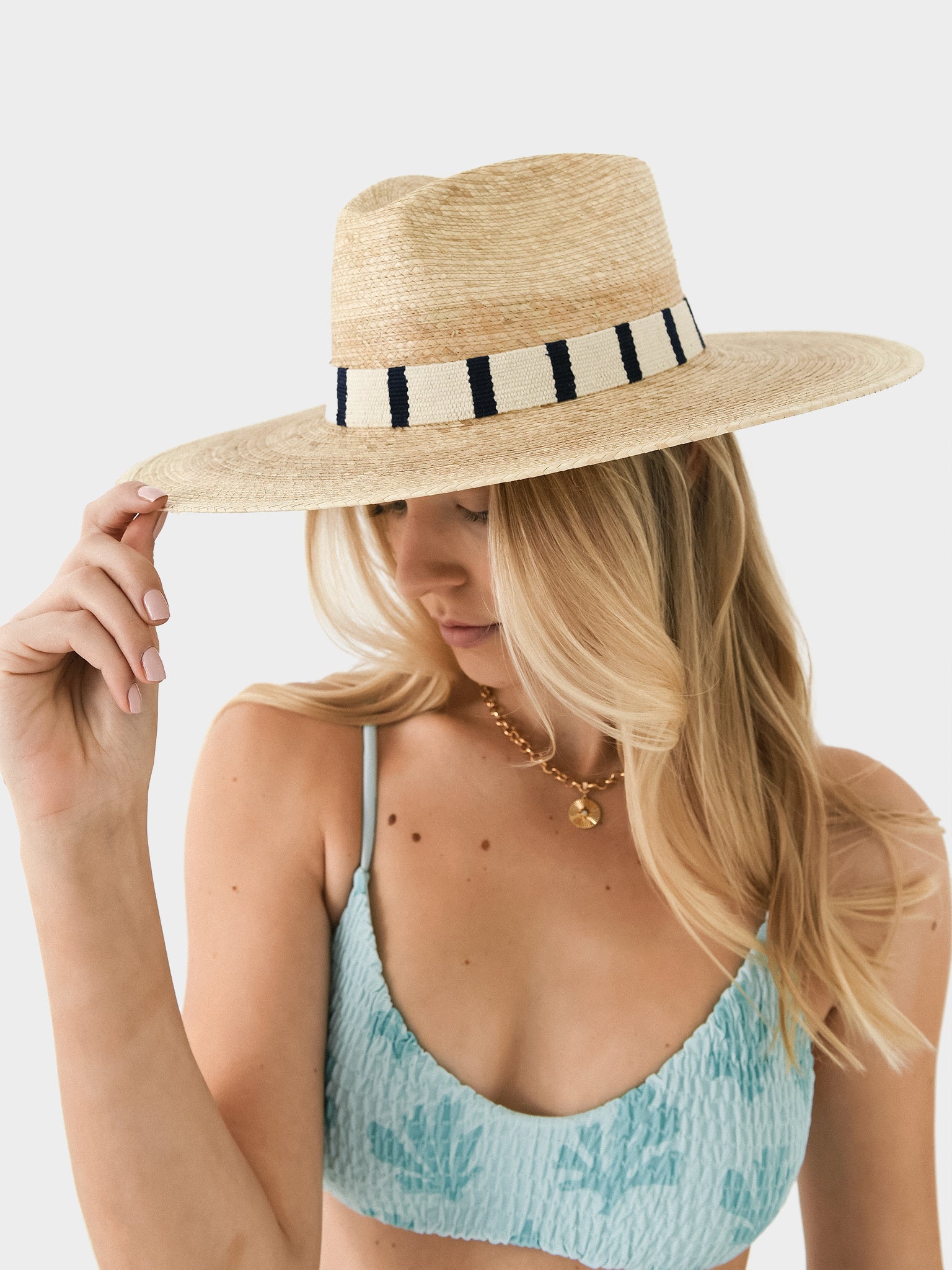 BRENDA PALM HAT