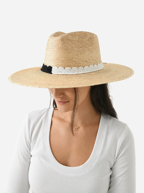 Sunshine Tienda Women's Edy Crochet Palm Hat