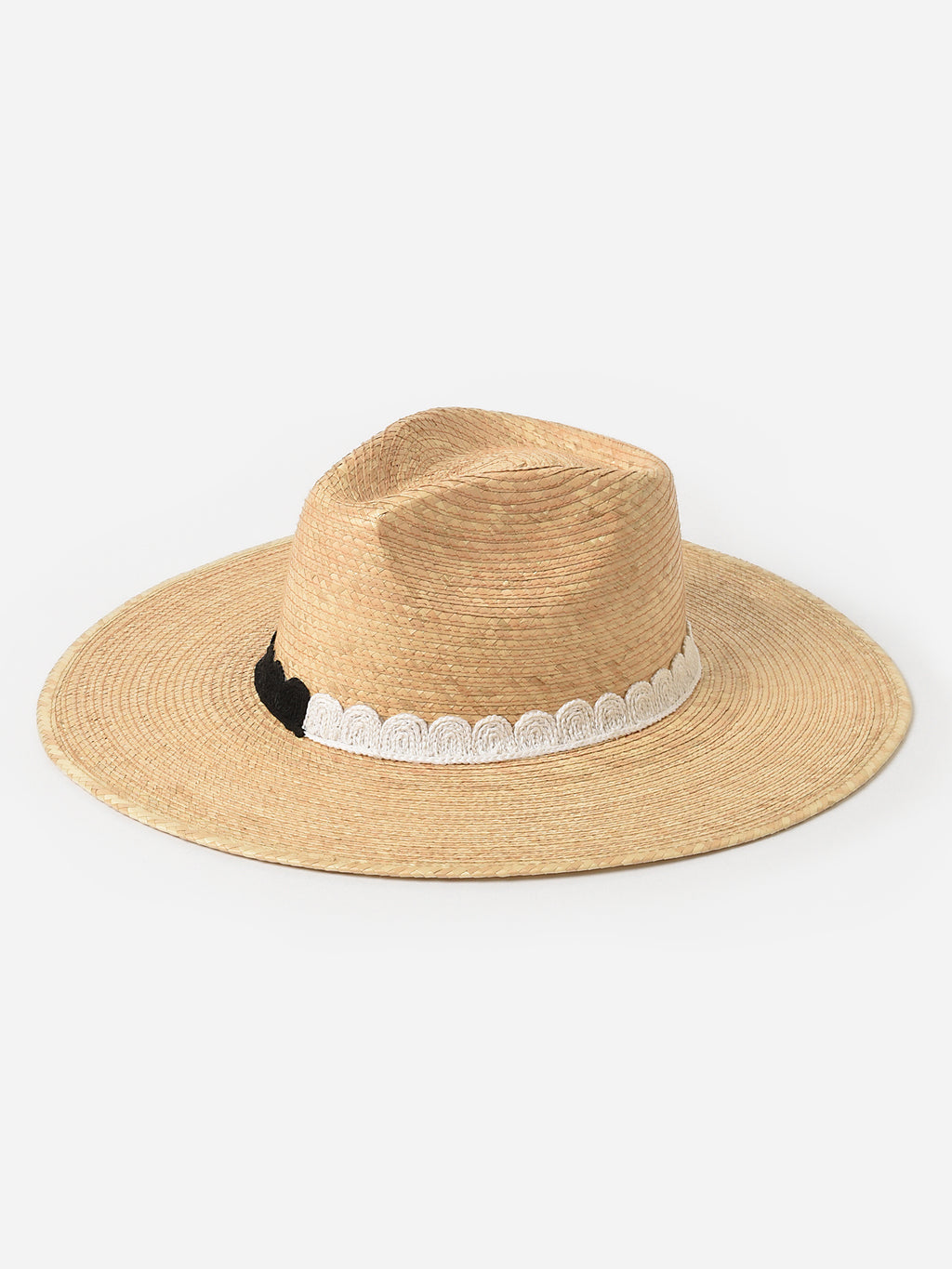 Sunshine Tienda Women's Edy Crochet Palm Hat - Saint Bernard