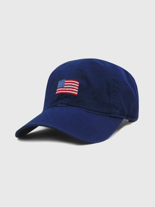 Smathers + Branson Kids' American Flag Small Fit Hat