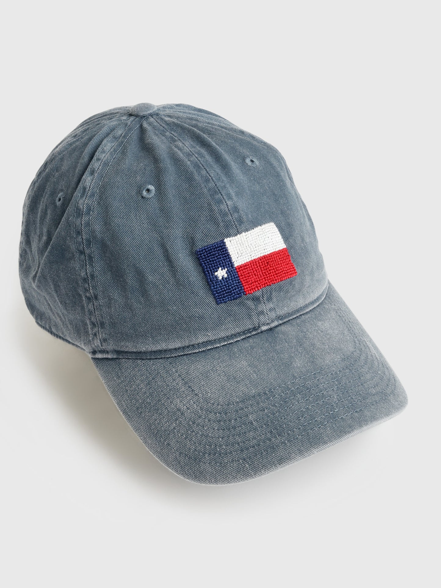 Smathers + Branson Texas Flag Needlepoint Hat - Saint Bernard