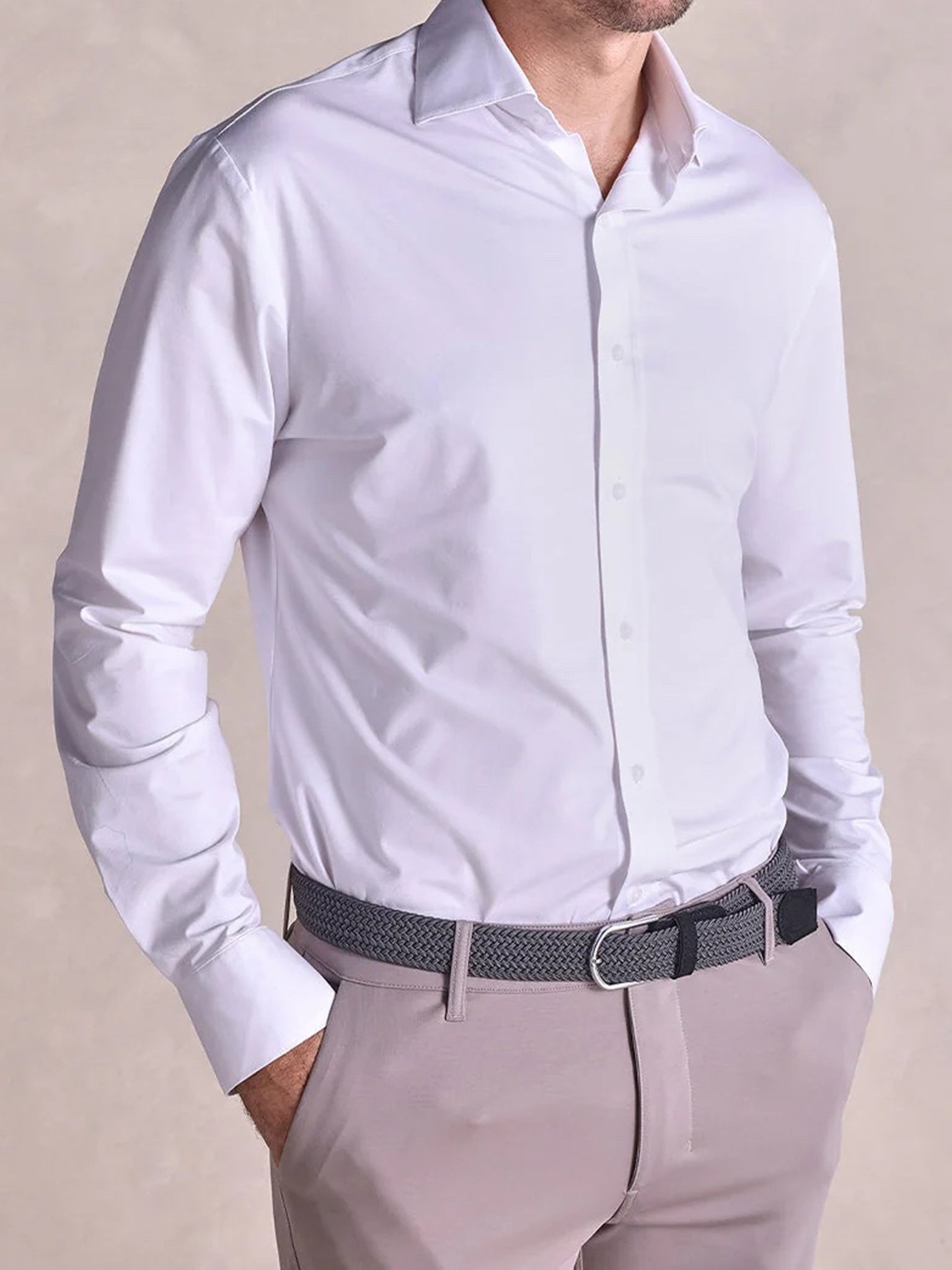 RYE51 Men's The Haydin Jersey Knit Shirt - Saint Bernard