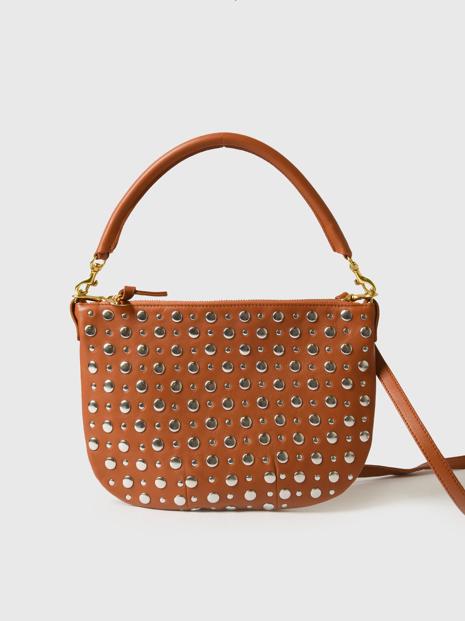 Clare V. Petit Moyen Messenger Bag - Saint Bernard