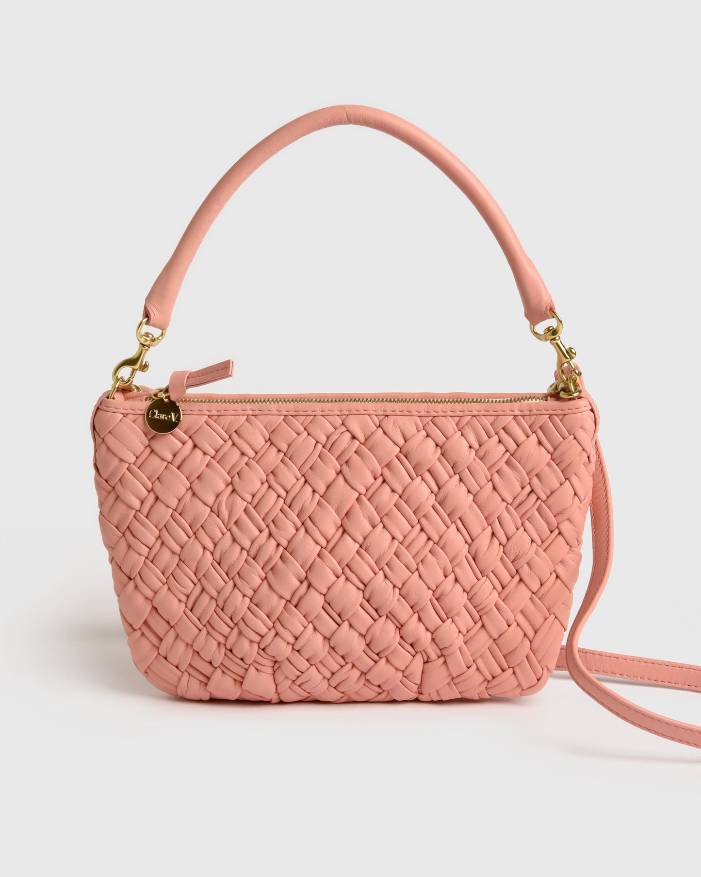 Clare V. Petit Moyen Messenger Bag - Saint Bernard