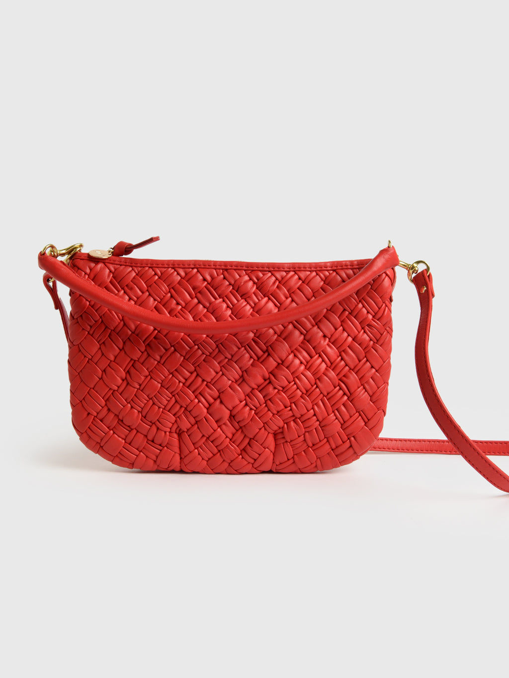 Clare V. Petit Moyen Messenger Bag - Saint Bernard