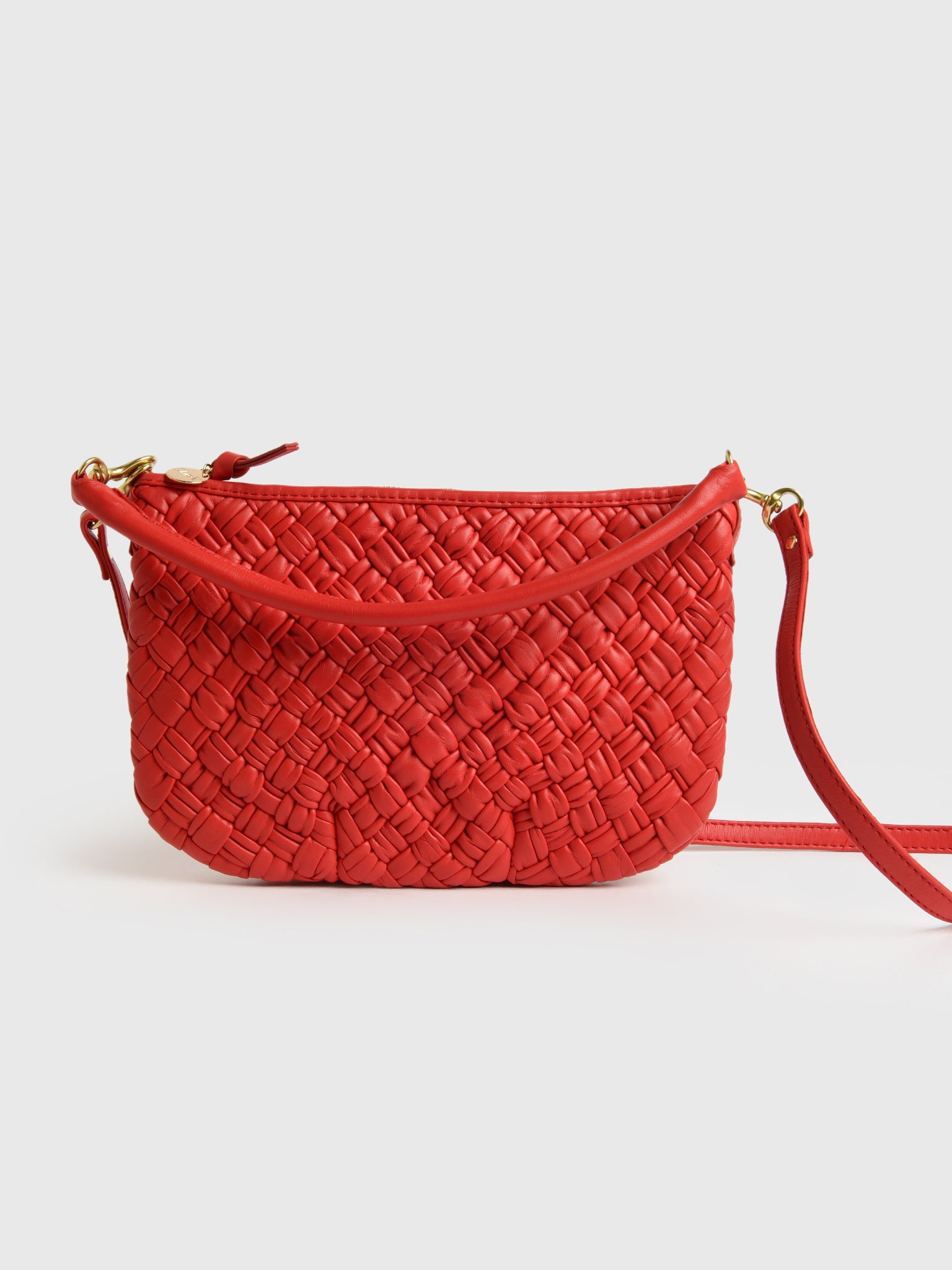 Clare V. Petit Moyen Messenger Bag - Saint Bernard