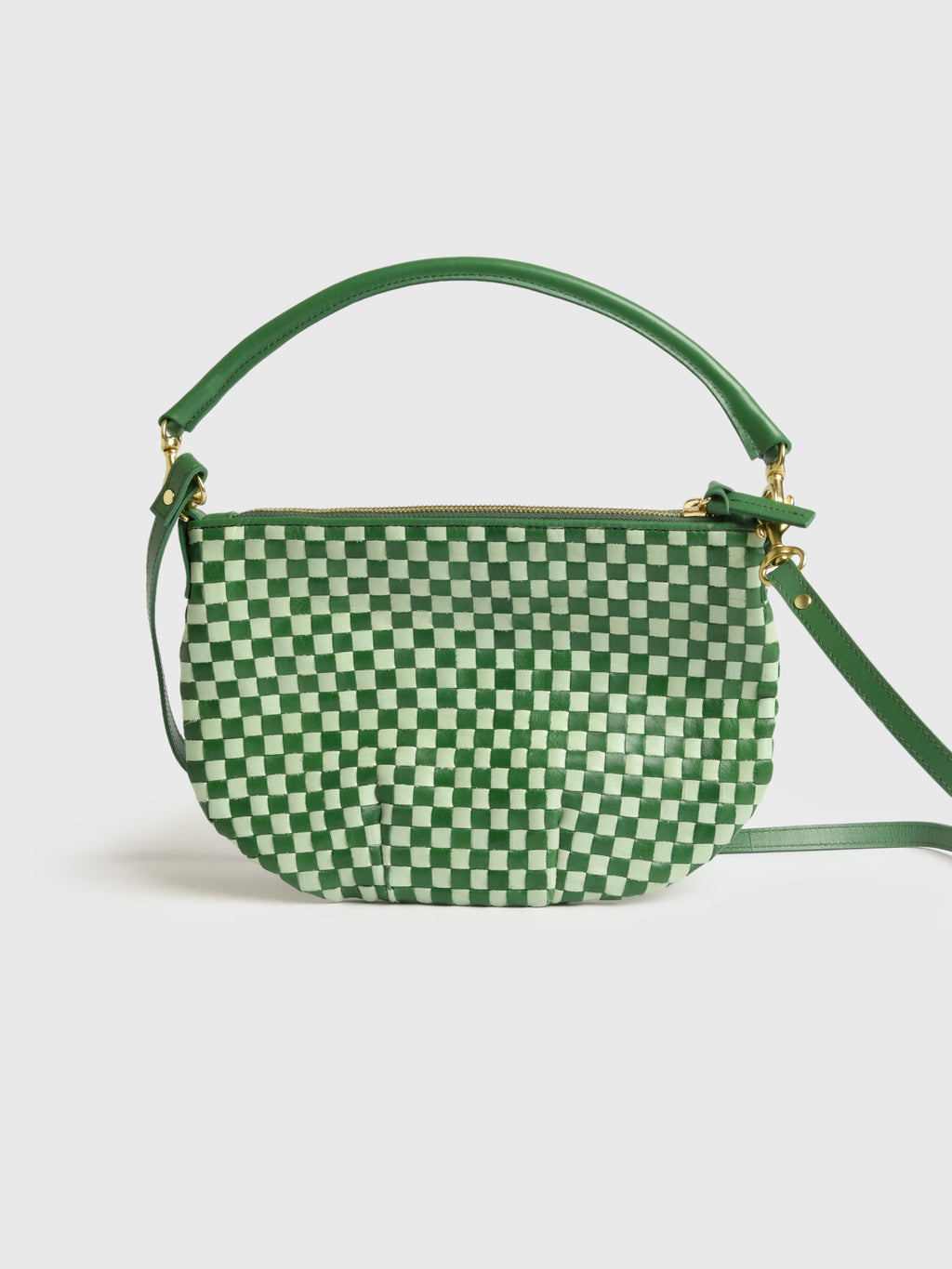 Clare V. Petit Moyen Messenger Bag - Saint Bernard