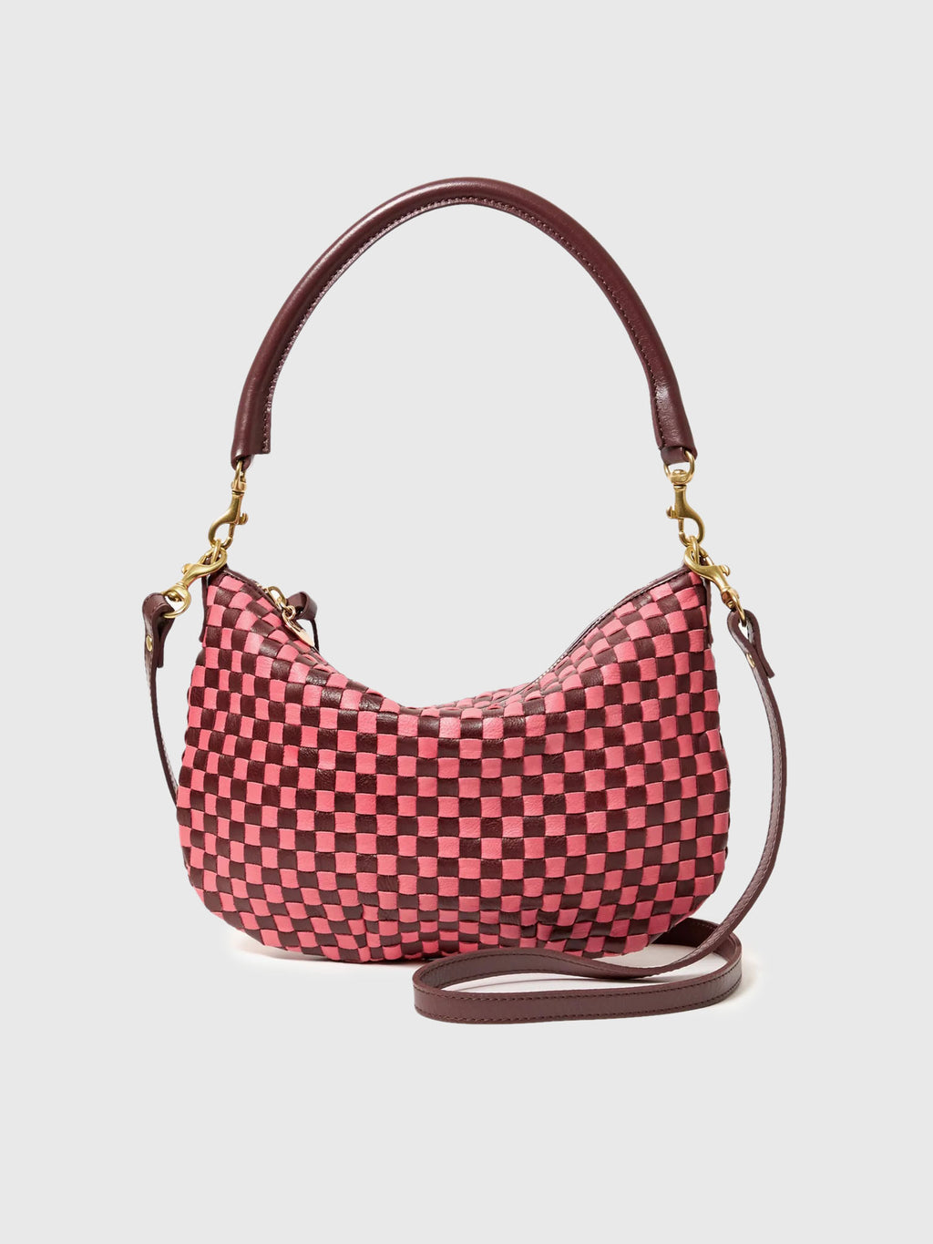 Clare V. Petit Moyen Messenger Bag - Saint Bernard
