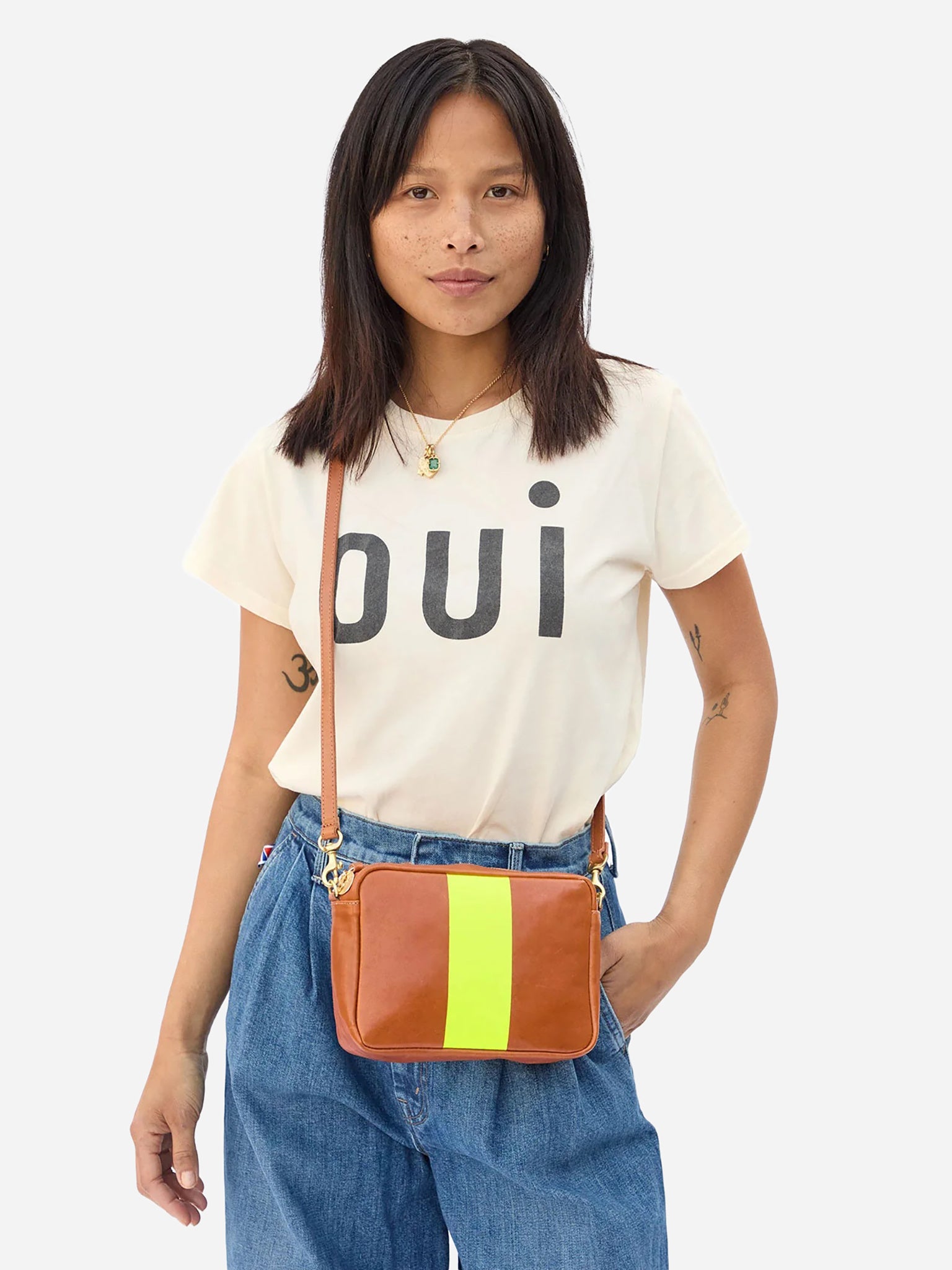 Clare V. Midi Sac Crossbody – Saint Bernard