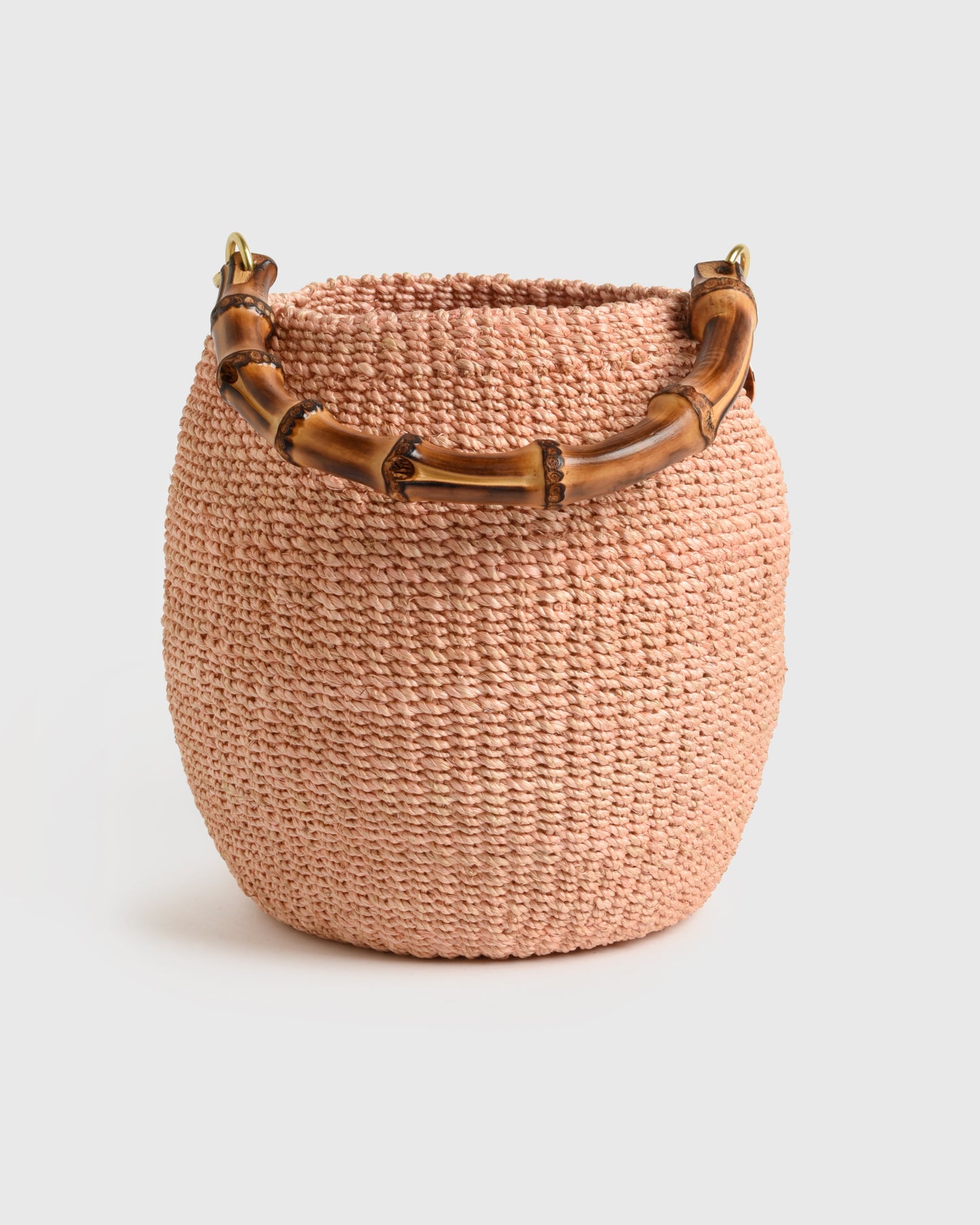 Clare V. Pot de Miel Basket Bag - Saint Bernard