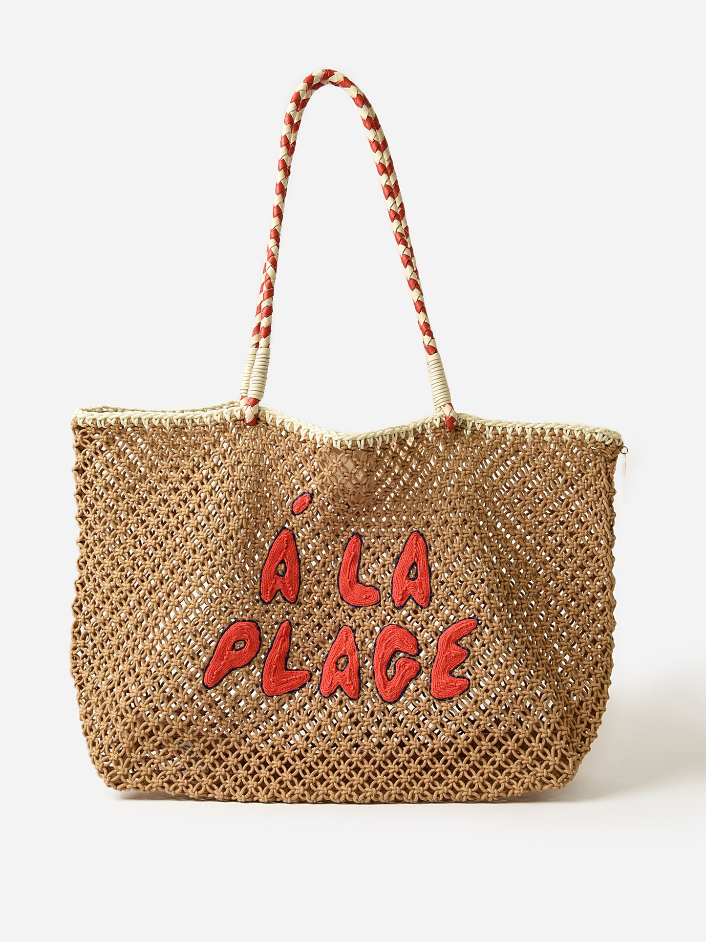 Clare V. L'Été Tote Bag - Saint Bernard