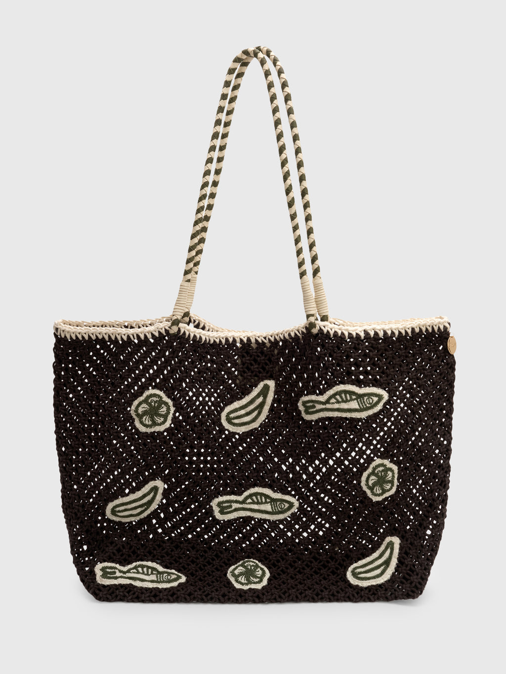 Clare V. L'Été Tote Bag - Saint Bernard