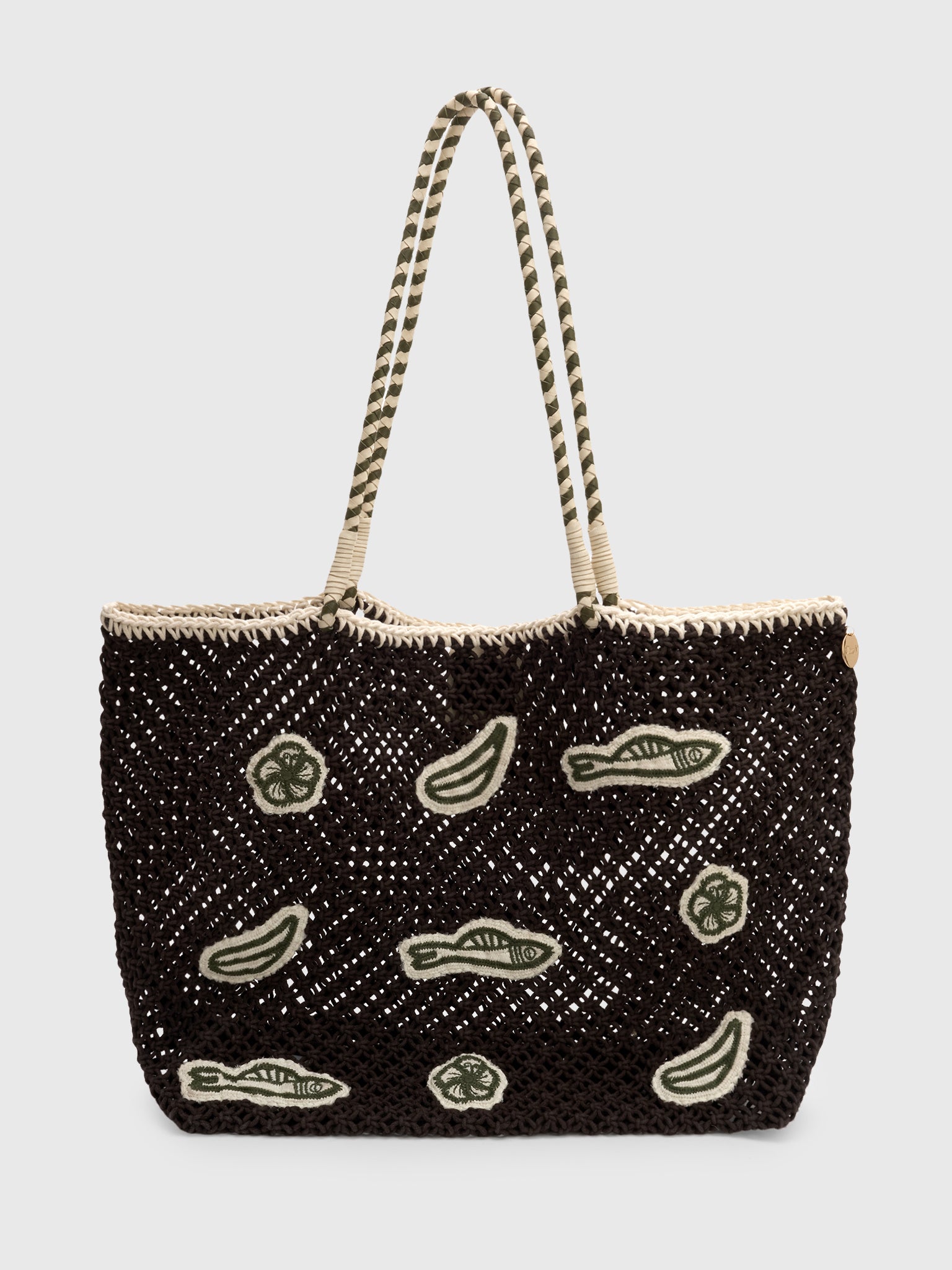 Clare V. L'Été Tote Bag - Saint Bernard