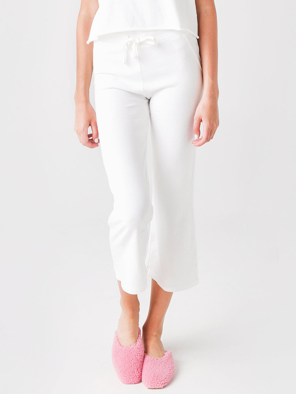 Monrow Women's Wide Leg Lounge Sweatpant - Saint Bernard