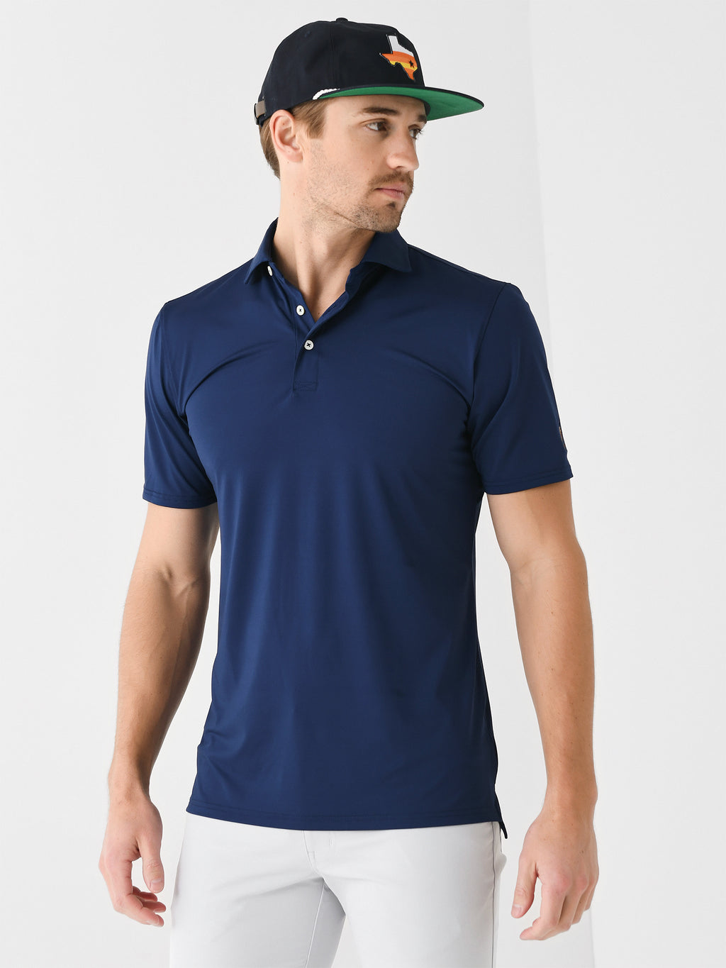 Holderness + Bourne Men's The Anderson Weekend Polo - Saint Bernard