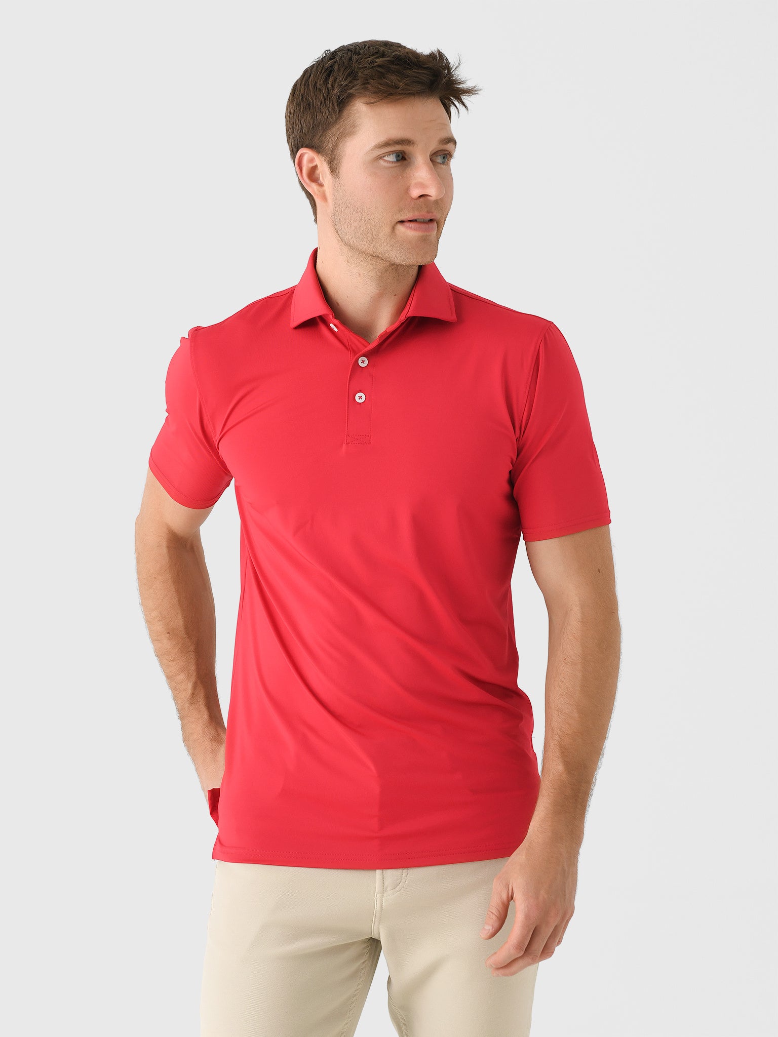Holderness + Bourne Men's The Anderson Polo - Saint Bernard