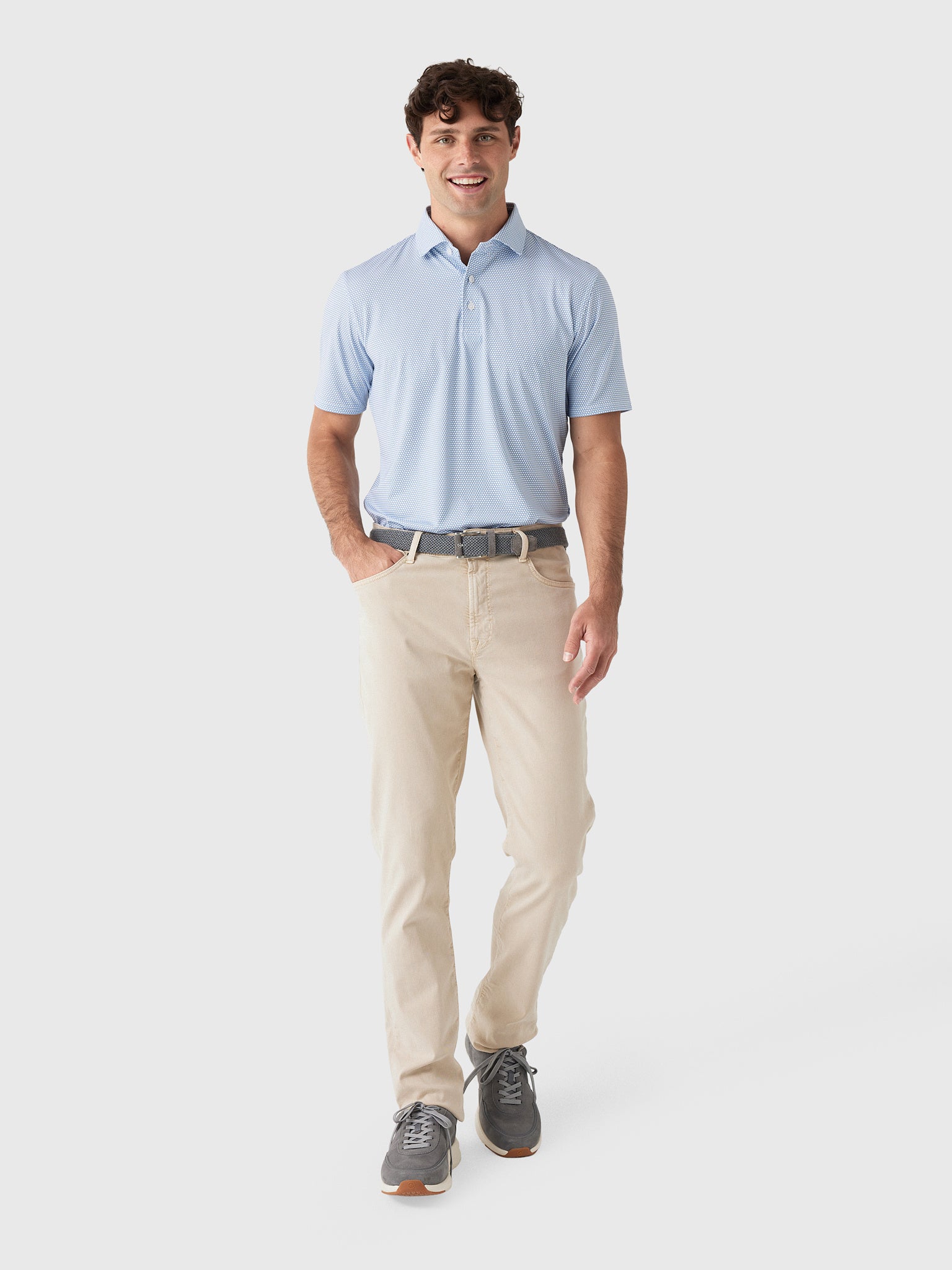Holderness & Bourne Men's The Anderson Polo - Saint Bernard