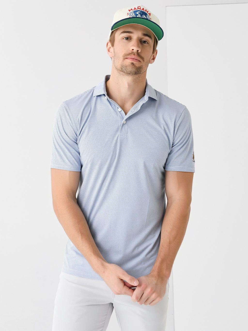 Holderness + Bourne Men's The Perkins Weekend Polo - Saint Bernard