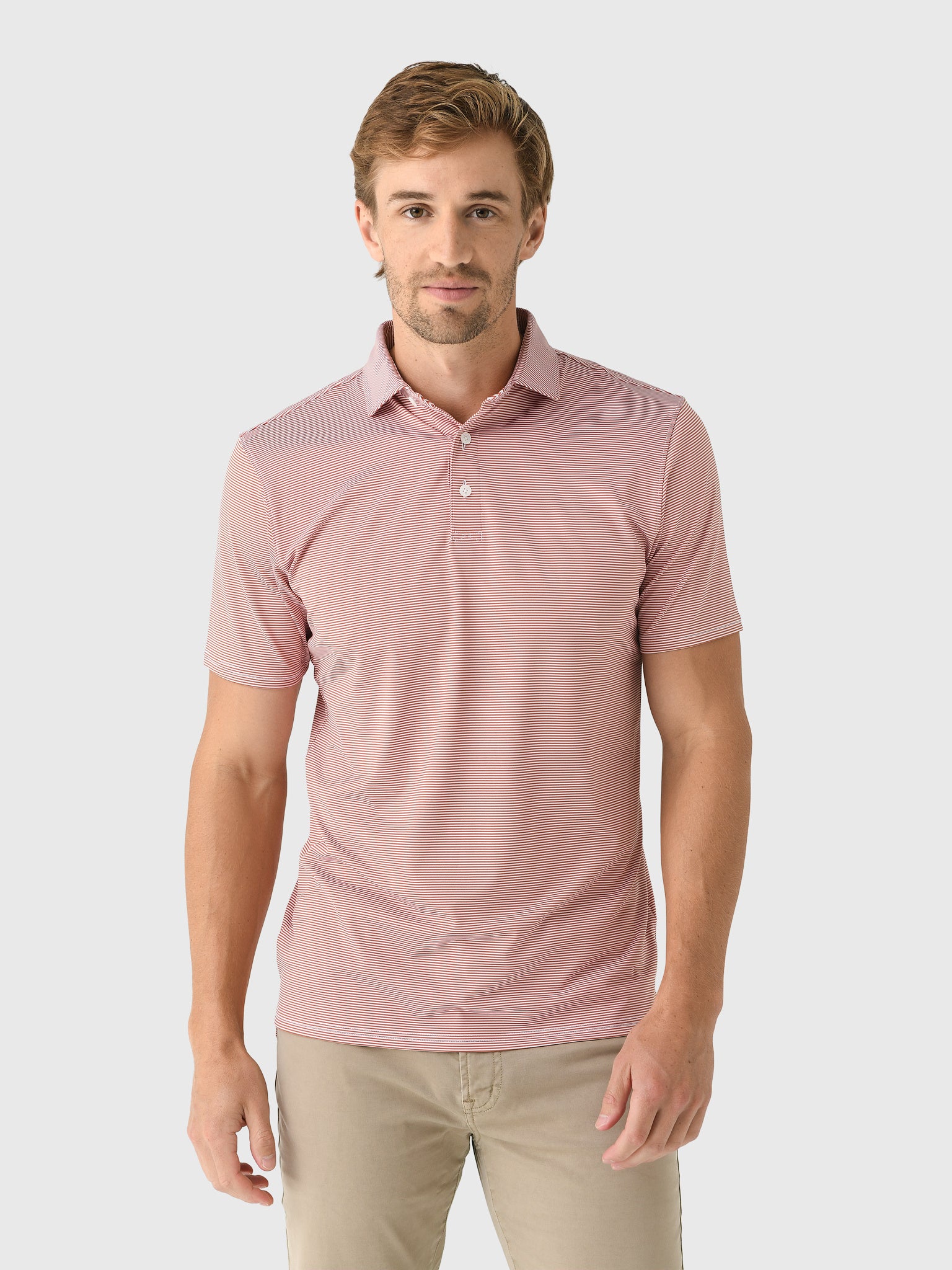 Holderness + Bourne Men's The Perkins Polo - Saint Bernard