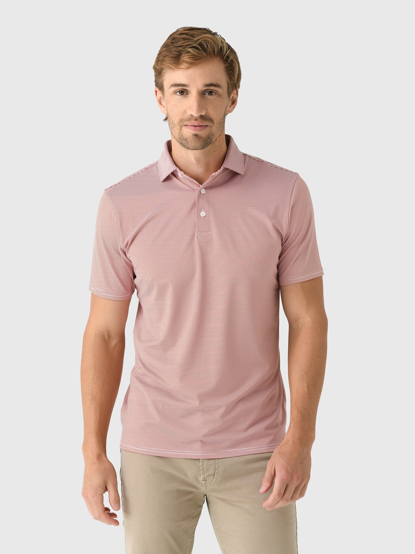 Holderness + Bourne Men's The Perkins Polo - Saint Bernard