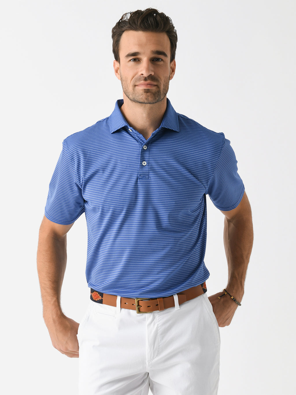 Holderness + Bourne Men's The Campbell Polo - Saint Bernard