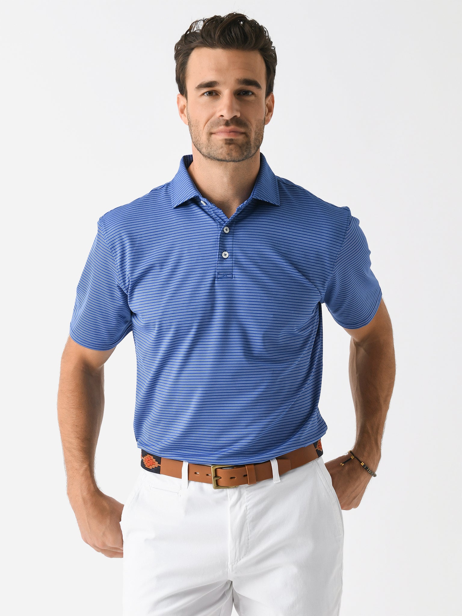 Holderness + Bourne Men's The Campbell Polo - Saint Bernard