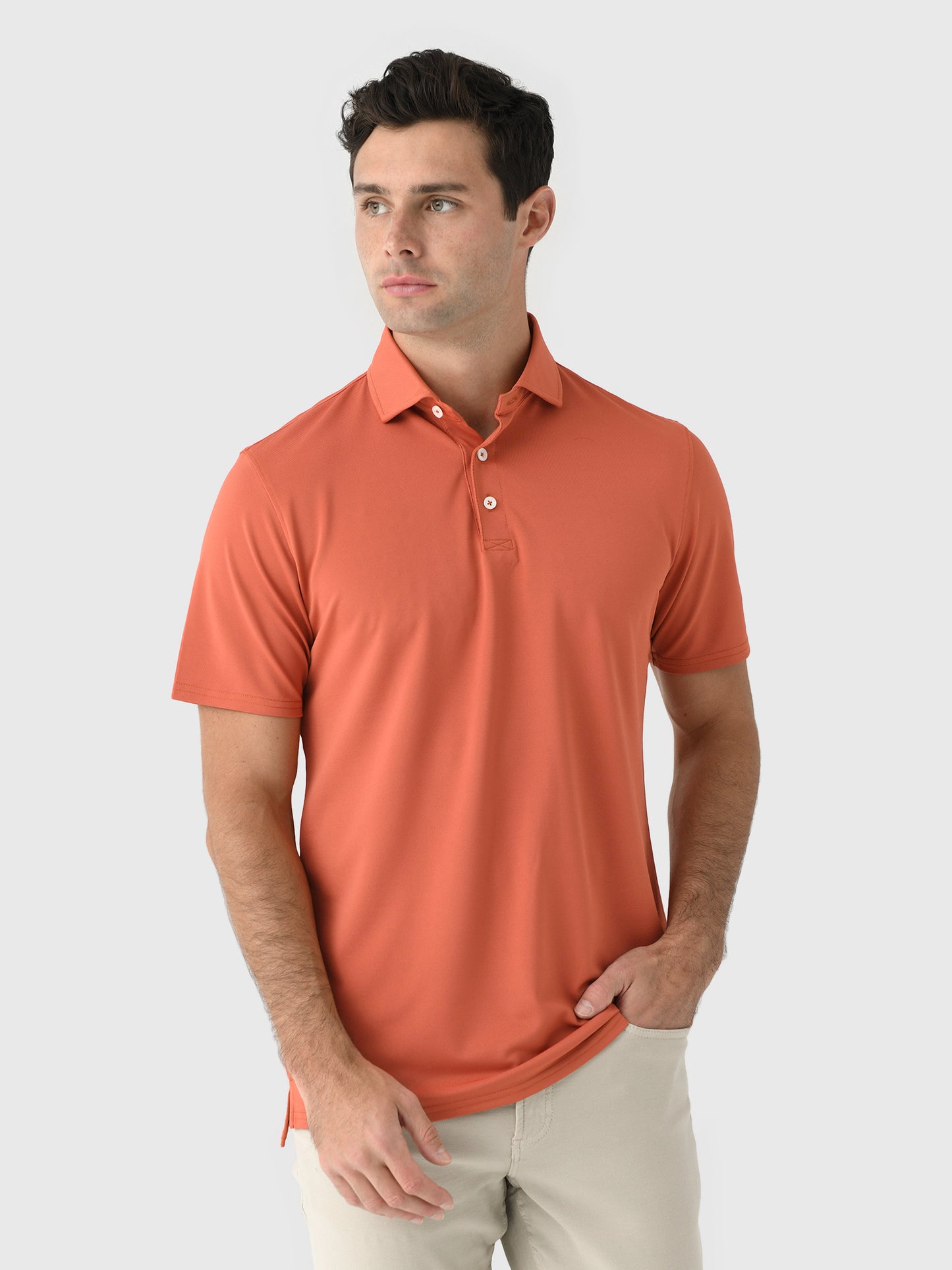 Holderness + Bourne Men's The Macdonald Polo - Saint Bernard