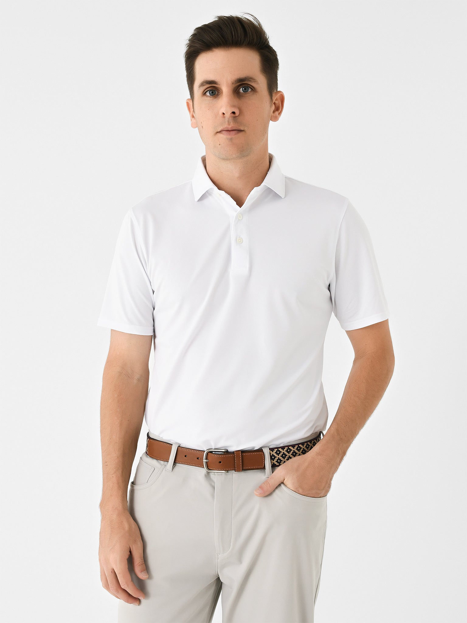 Holderness + Bourne Men's The Macdonald Polo - Saint Bernard