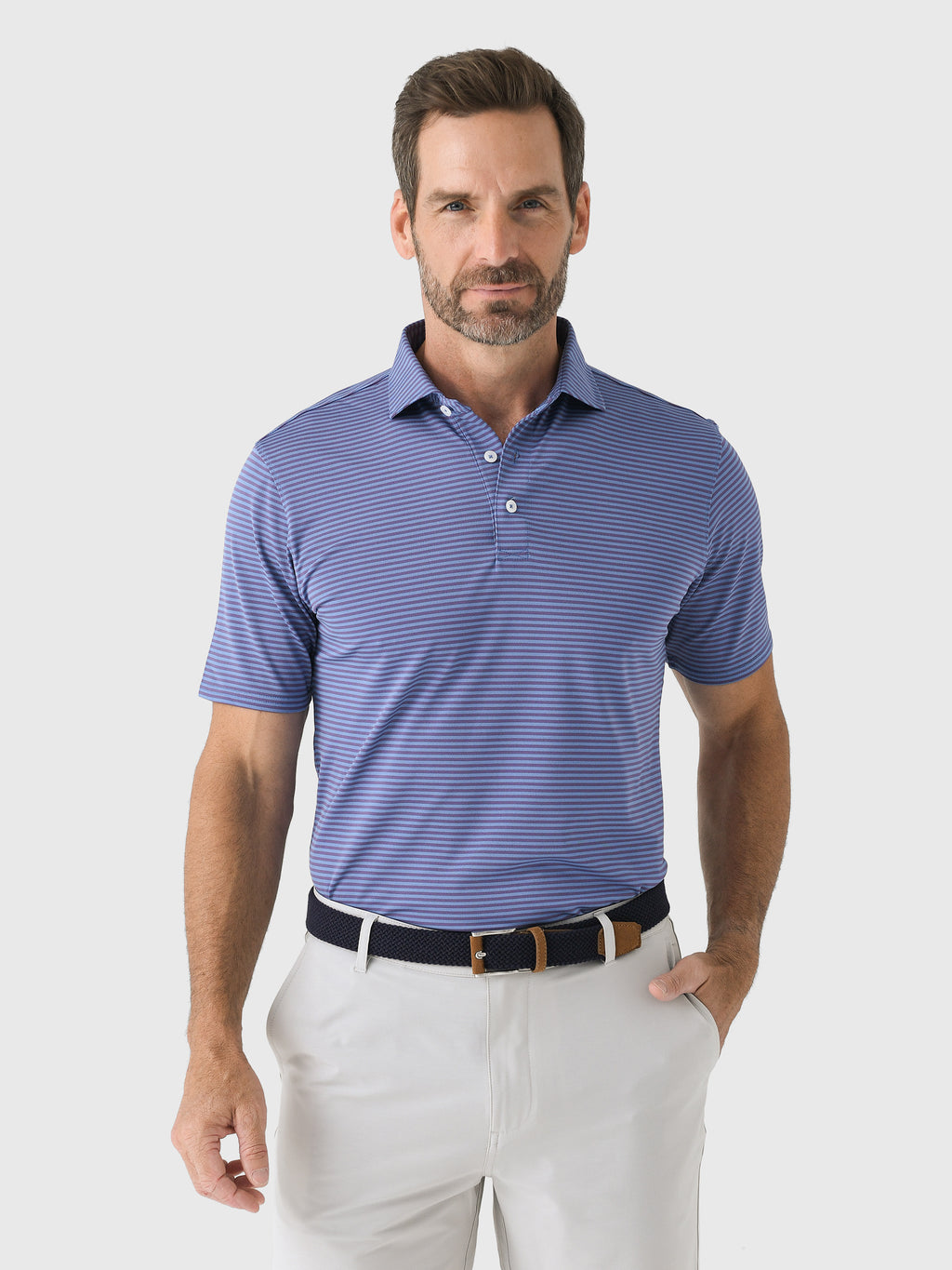 Holderness + Bourne Men's The Maxwell Polo - Saint Bernard
