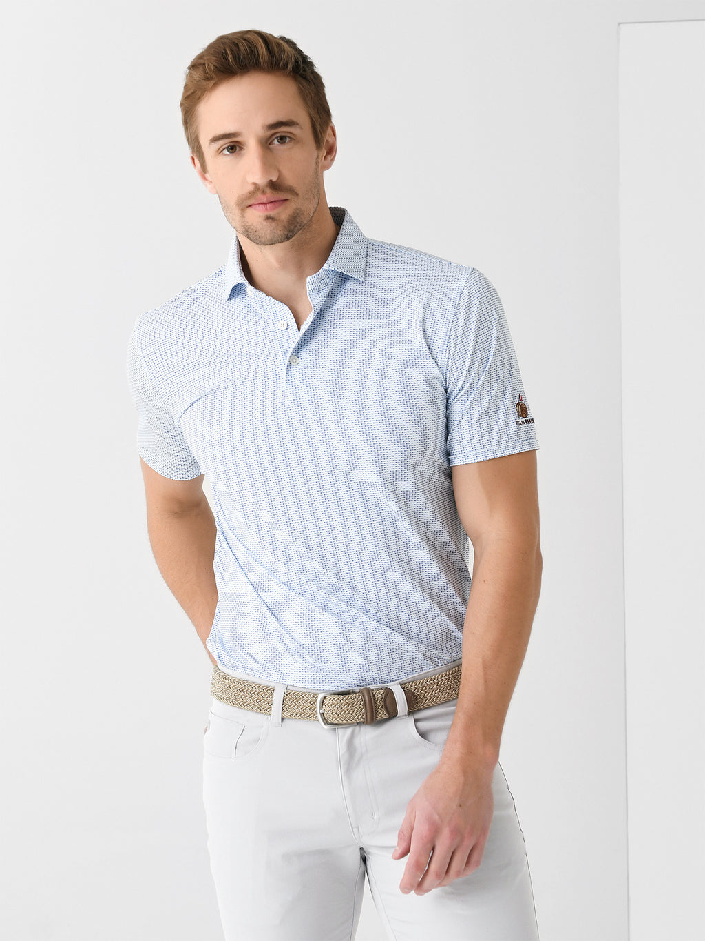 Holderness + Bourne Men's The Duncan Weekend Polo - Saint Bernard