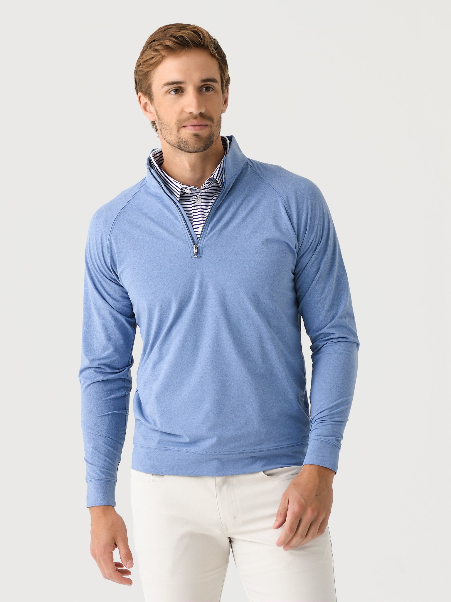Holderness + Bourne Men's The Westland Pullover - Saint Bernard