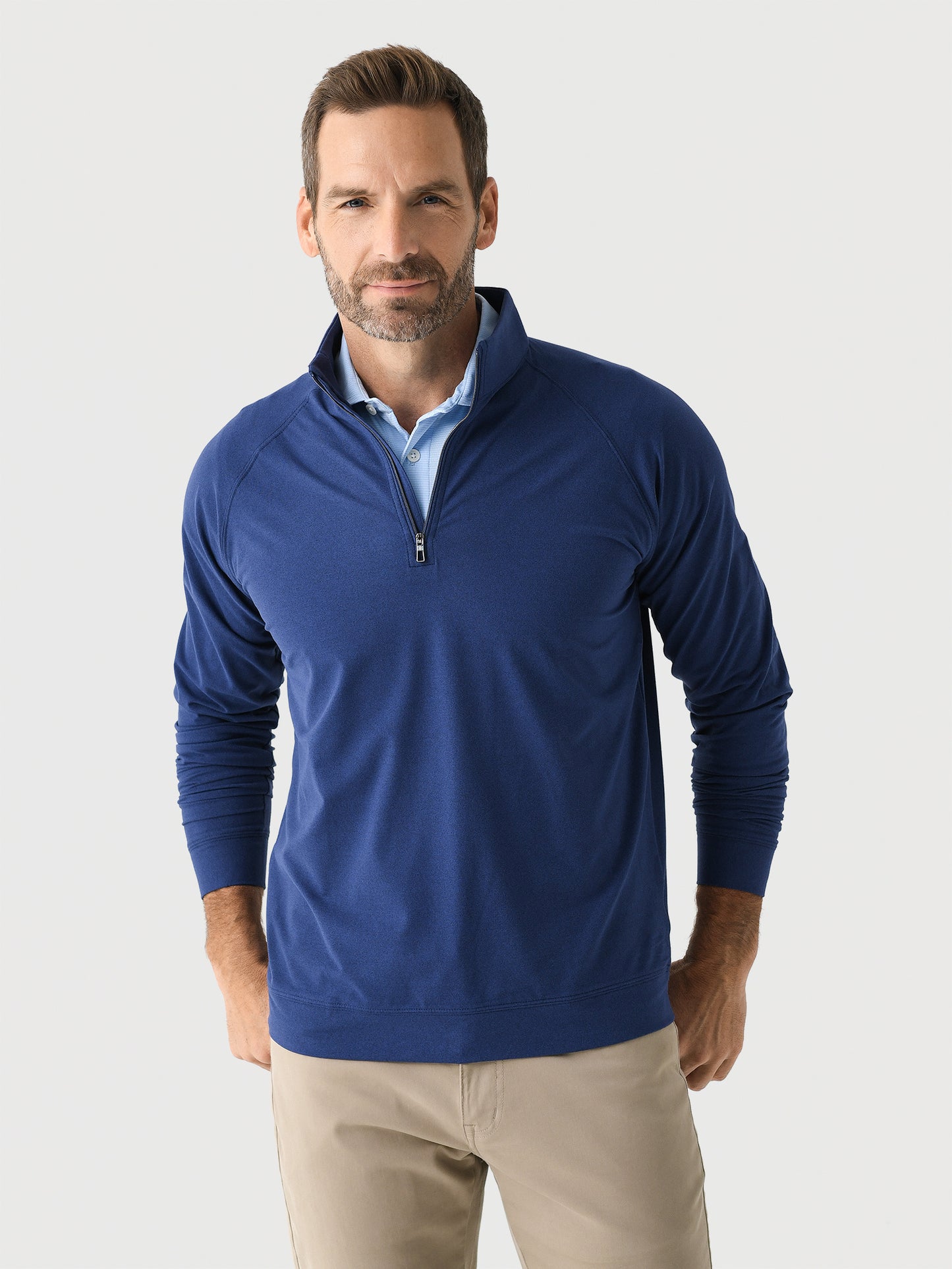 Holderness + Bourne Men's The Westland Pullover - Saint Bernard