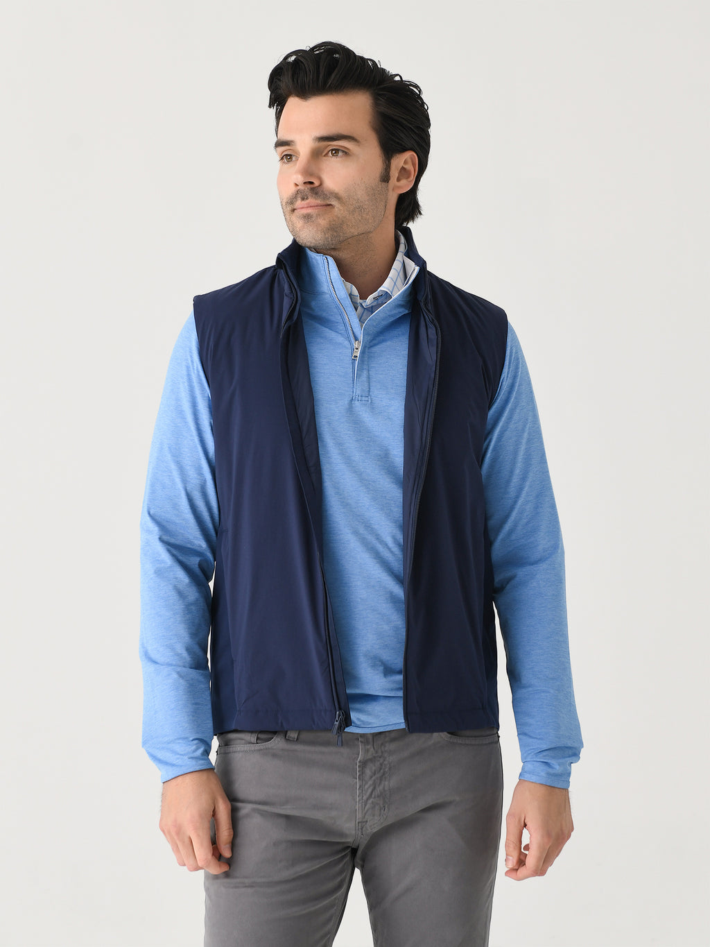 Holderness + Bourne Men's The King Vest - Saint Bernard
